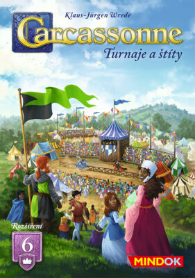 Carcassonne rozšíření 6: Turnaje a štíty (2025)