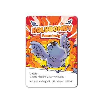 Holubomby - Promo balíček  (Pigeon Explosion: Promo CZ)