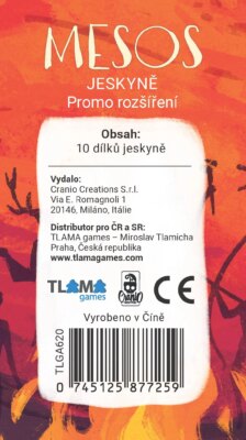 MESOS: Jeskyně - Promo rozšíření  (MESOS: The Cave Promo CZ)