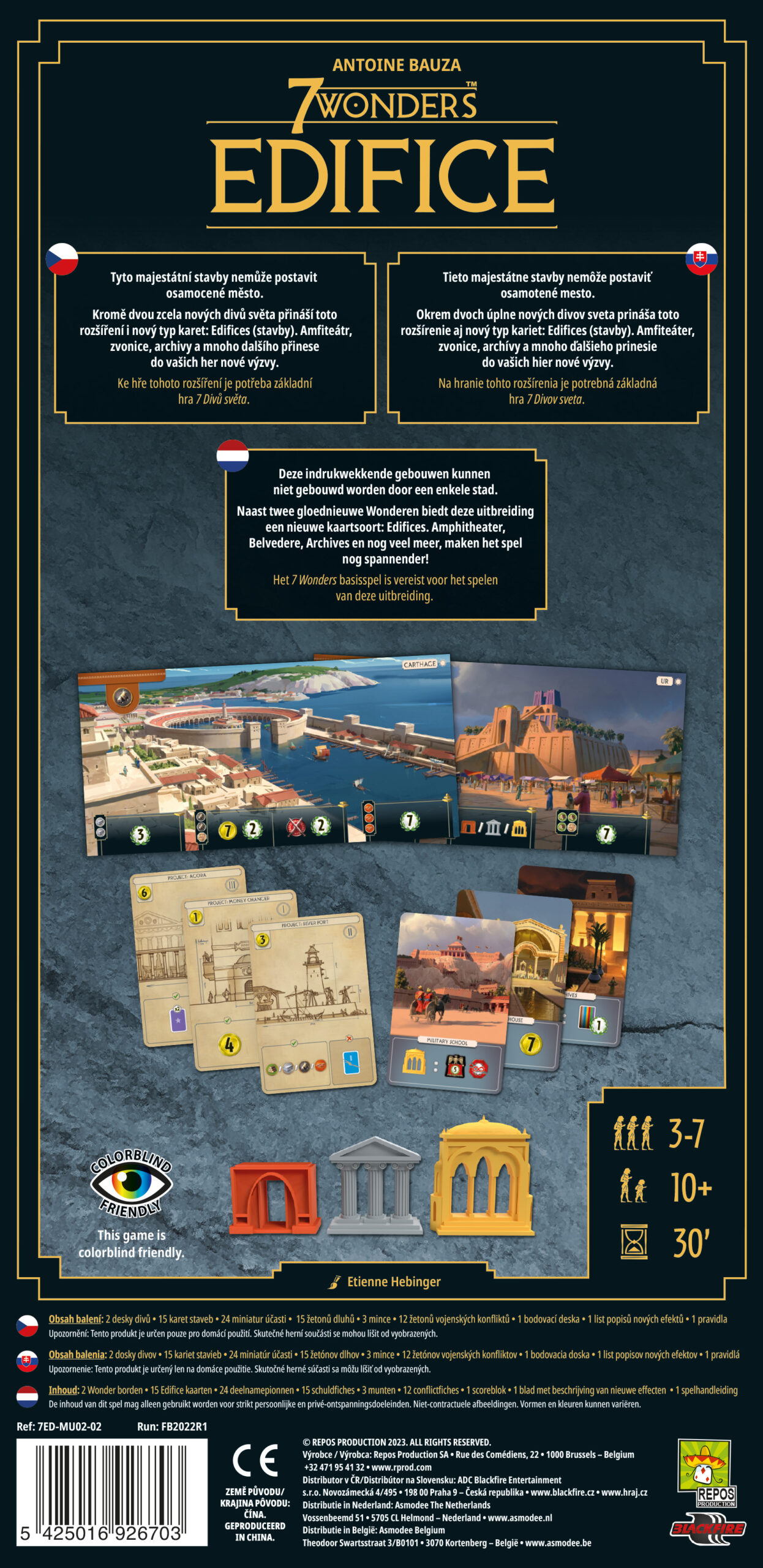 7 Divů světa - rozšíření Edifice