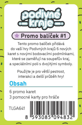 Podivné kraje: Promo balíček 1  (Confusing Lands: Promo Set 1 CZ)