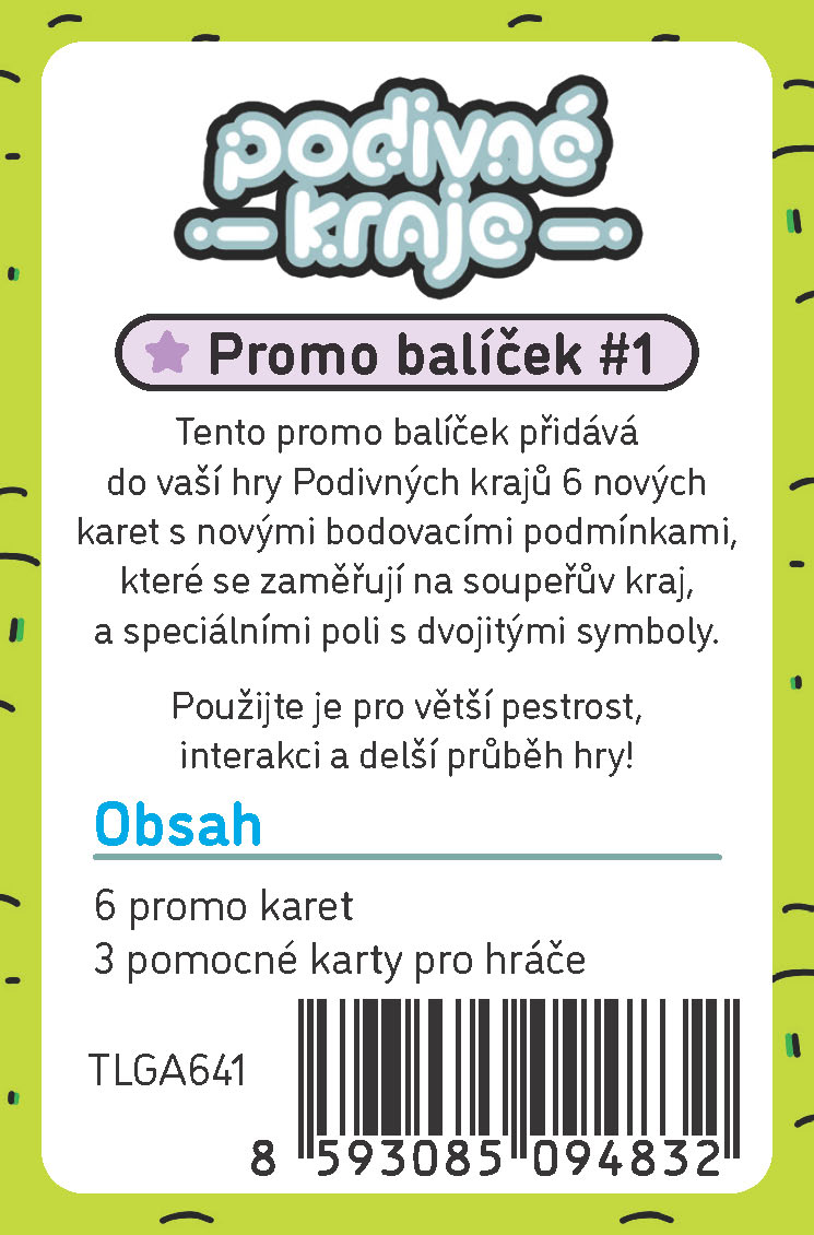 Podivné kraje: Promo balíček 1 (Confusing Lands: Promo Set 1 CZ)