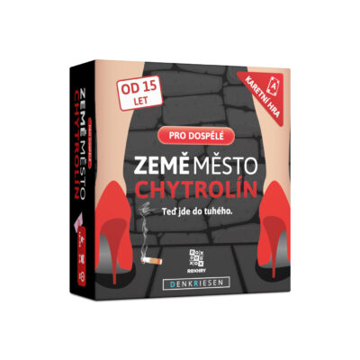 Země město chytrolín: Pro dospělé - karetní hra