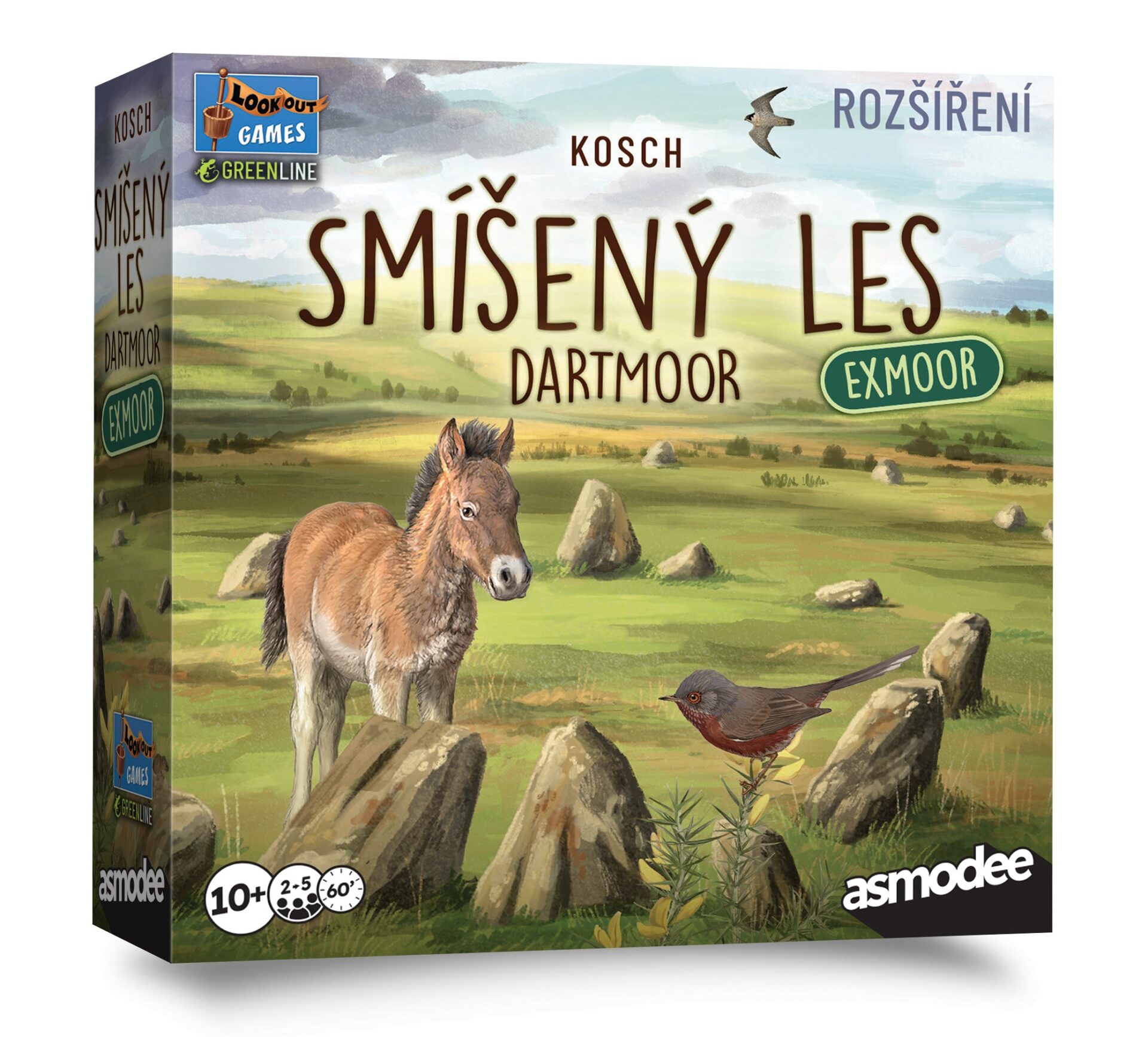 Smíšený les: Dartmoor Exmoor
