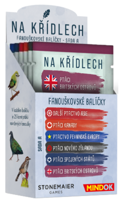 Na křídlech: Fanouškovské balíčky – sada A