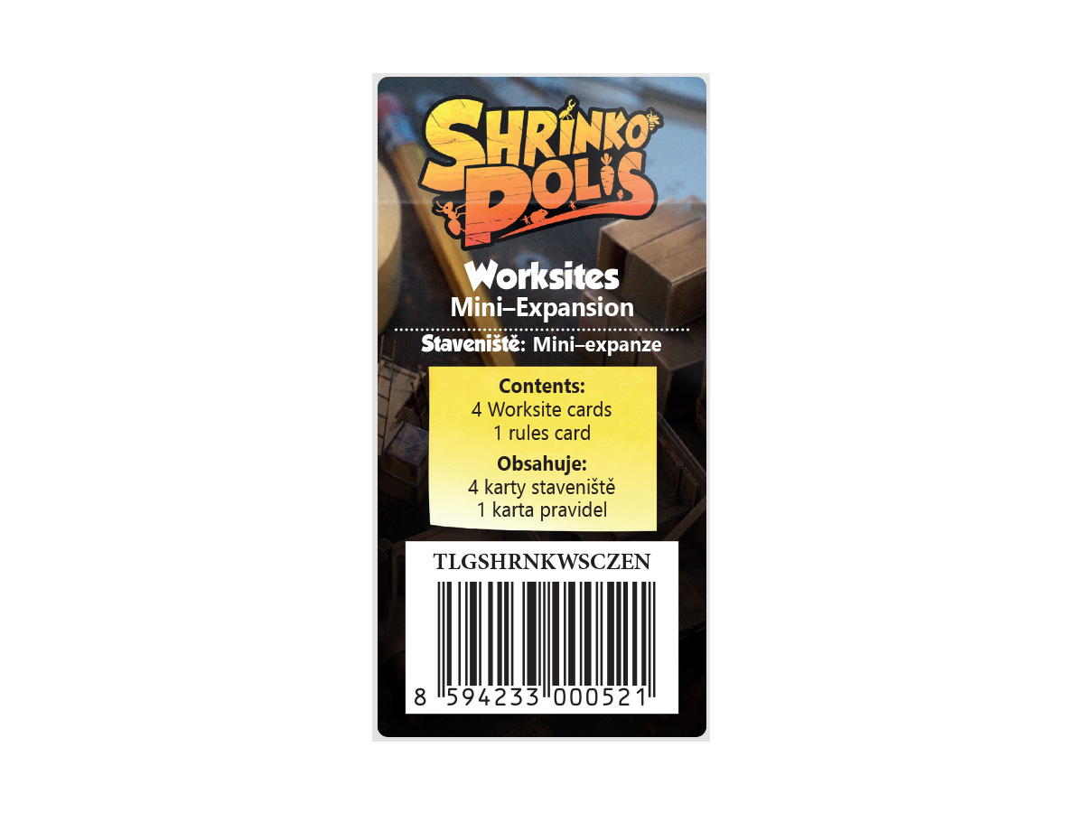 Shrinkopolis: Staveniště CZ/EN (Shrinkopolis: Worksites CZ/EN)